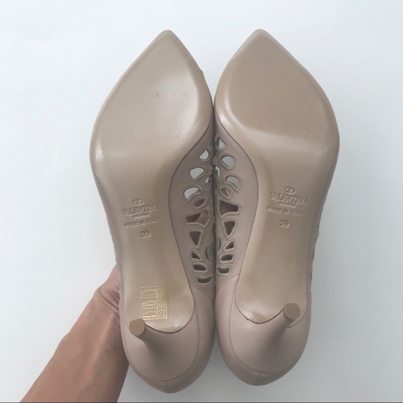 Valentino Nude Beige Shoes - Picture 6 of 8